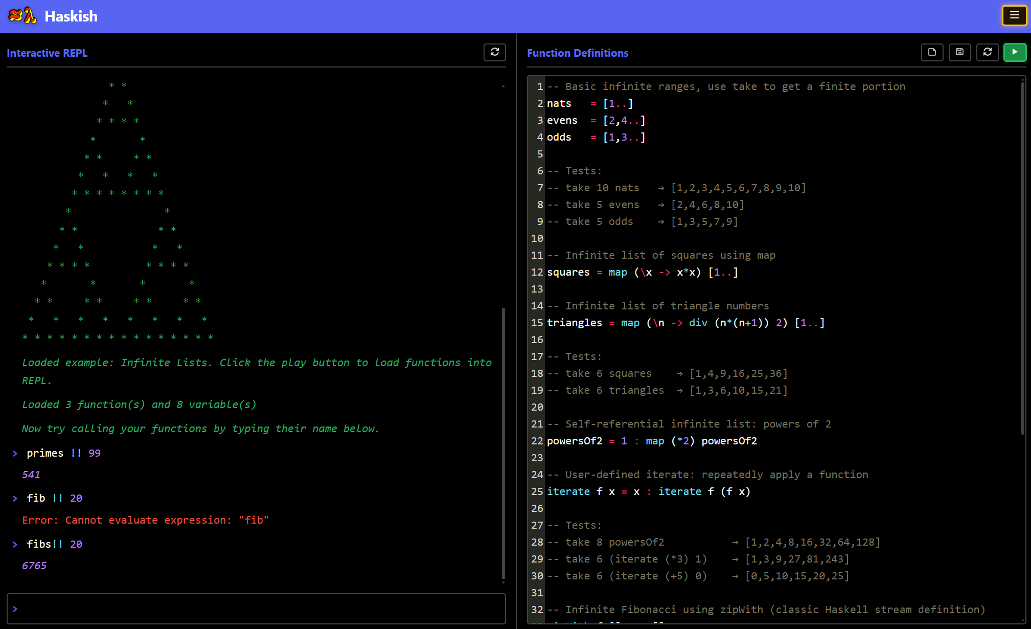 Haskish includes list processing capabilities, providing functions to manipulate and transform lists efficiently.