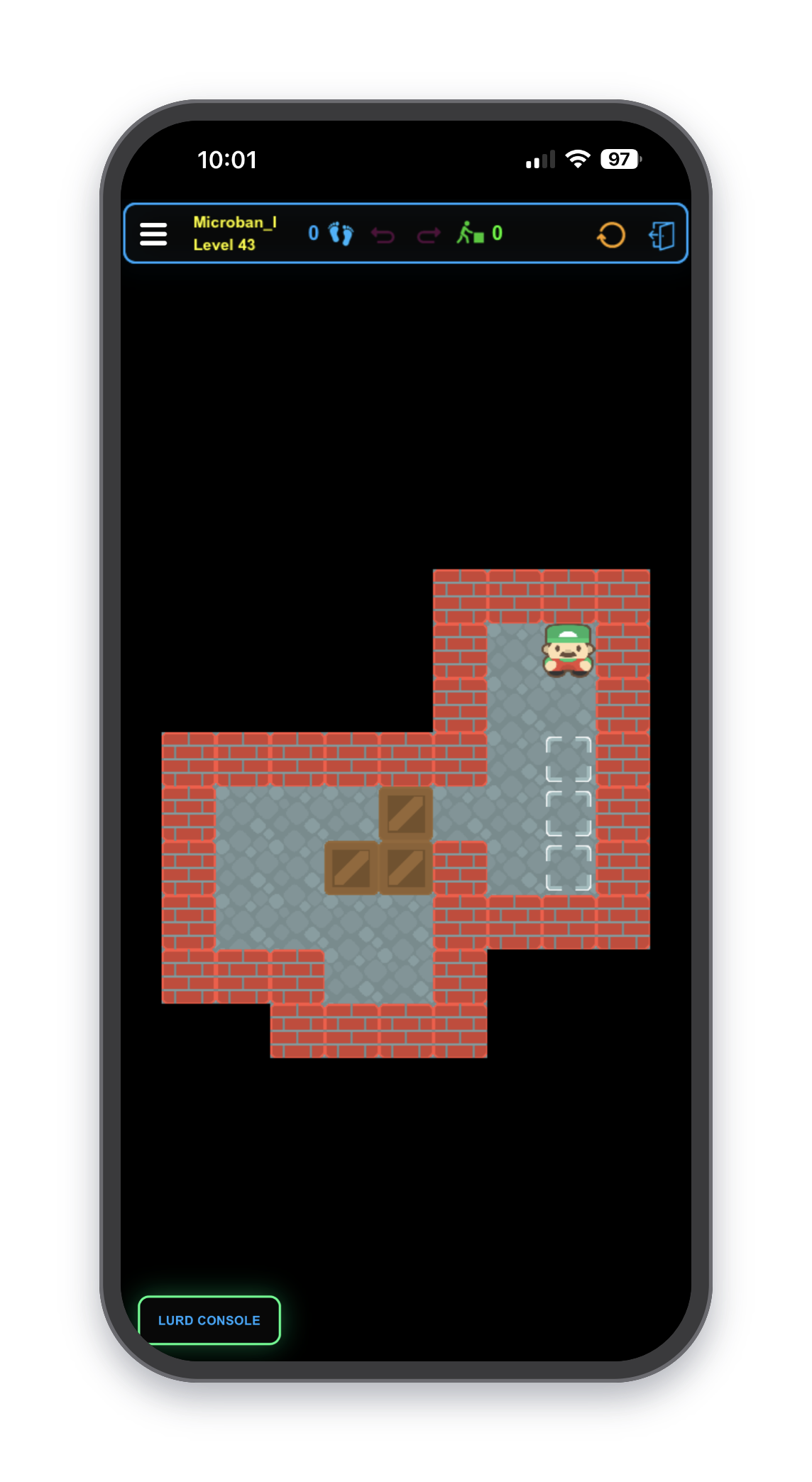 The Crate Escape is fully optimised for mobile devices, with touch controls for intuitive gameplay.